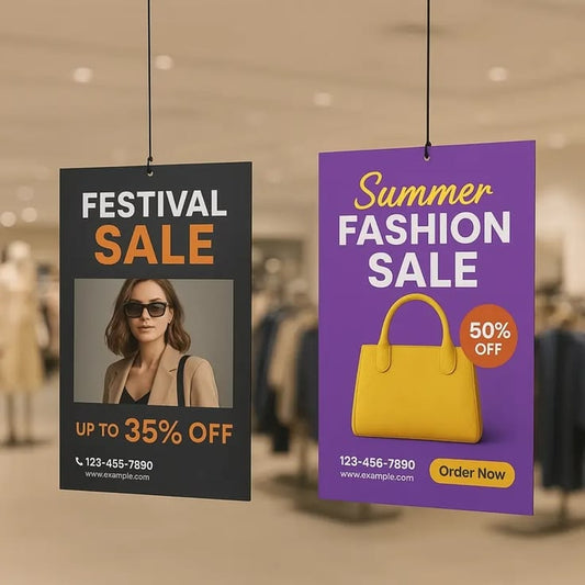 Dangler Printing – Catch Customer Attention from Above