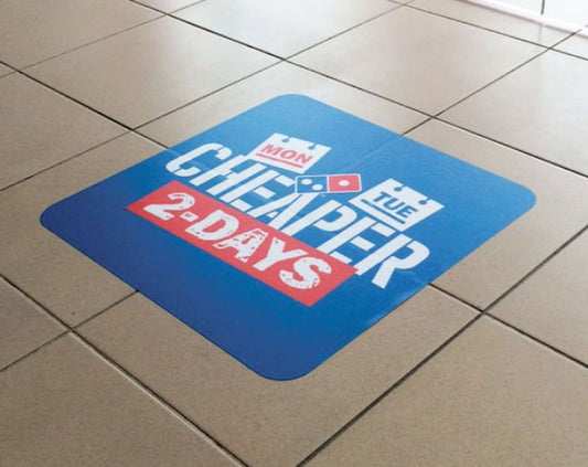 Floor Sticker Printing – Guide and Engage Customers