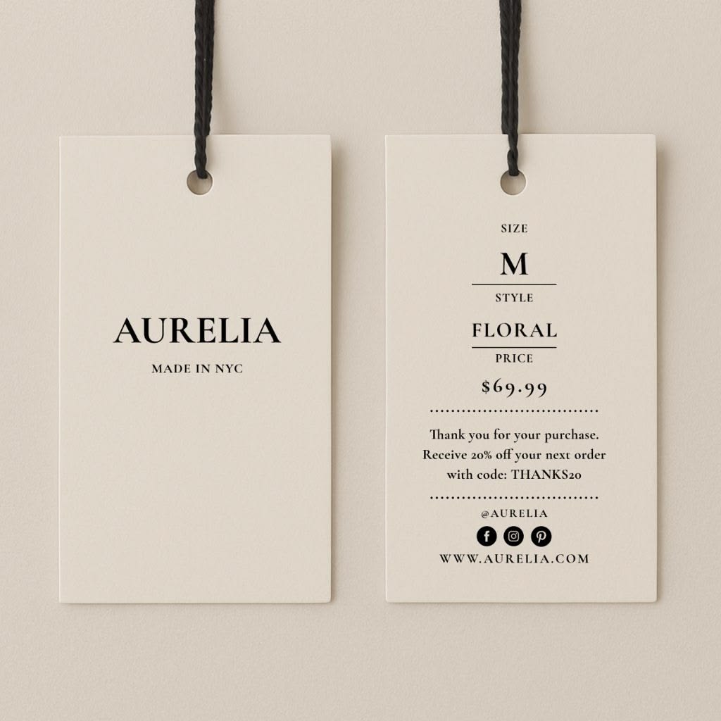 Product Tag Printing – Professional Product Presentation