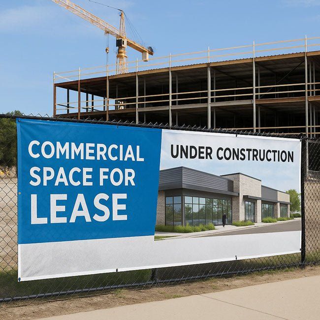 Construction Site Banner Printing – Promote Projects Effectively