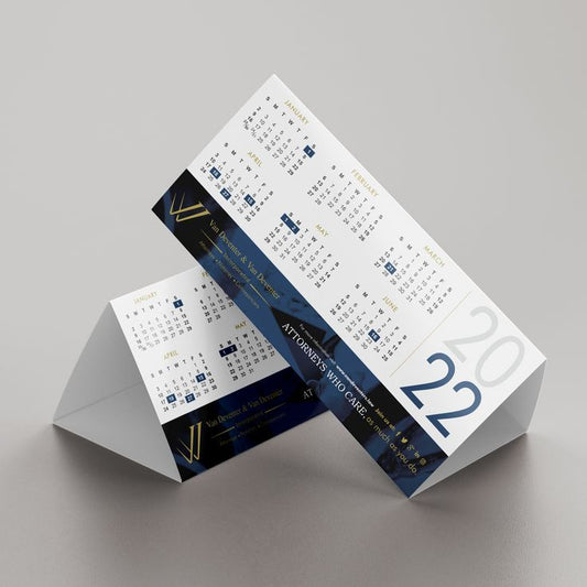 Table Tent Calendar Printing – Smart Branding for Desks