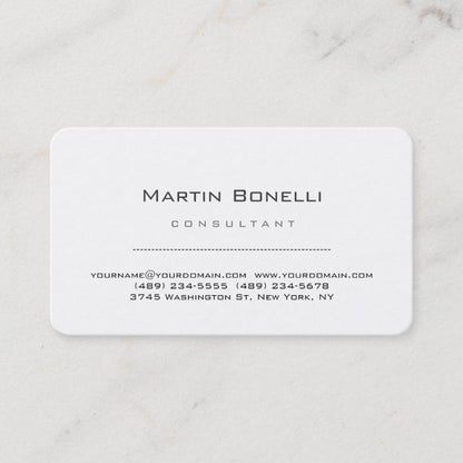 Rounded Corner Visiting Cards