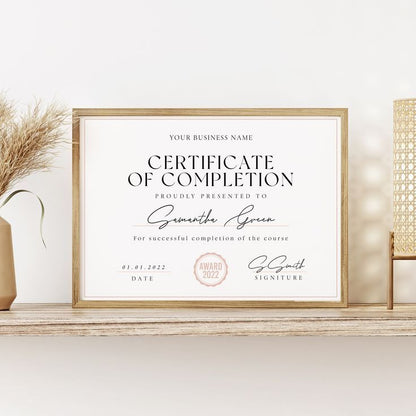 Custom Certificates